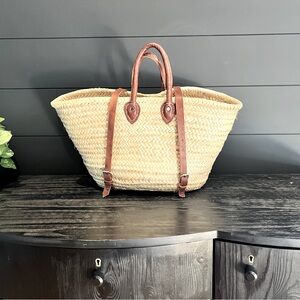 French basket Backpack Moroccan Basket - like
Anthropologie